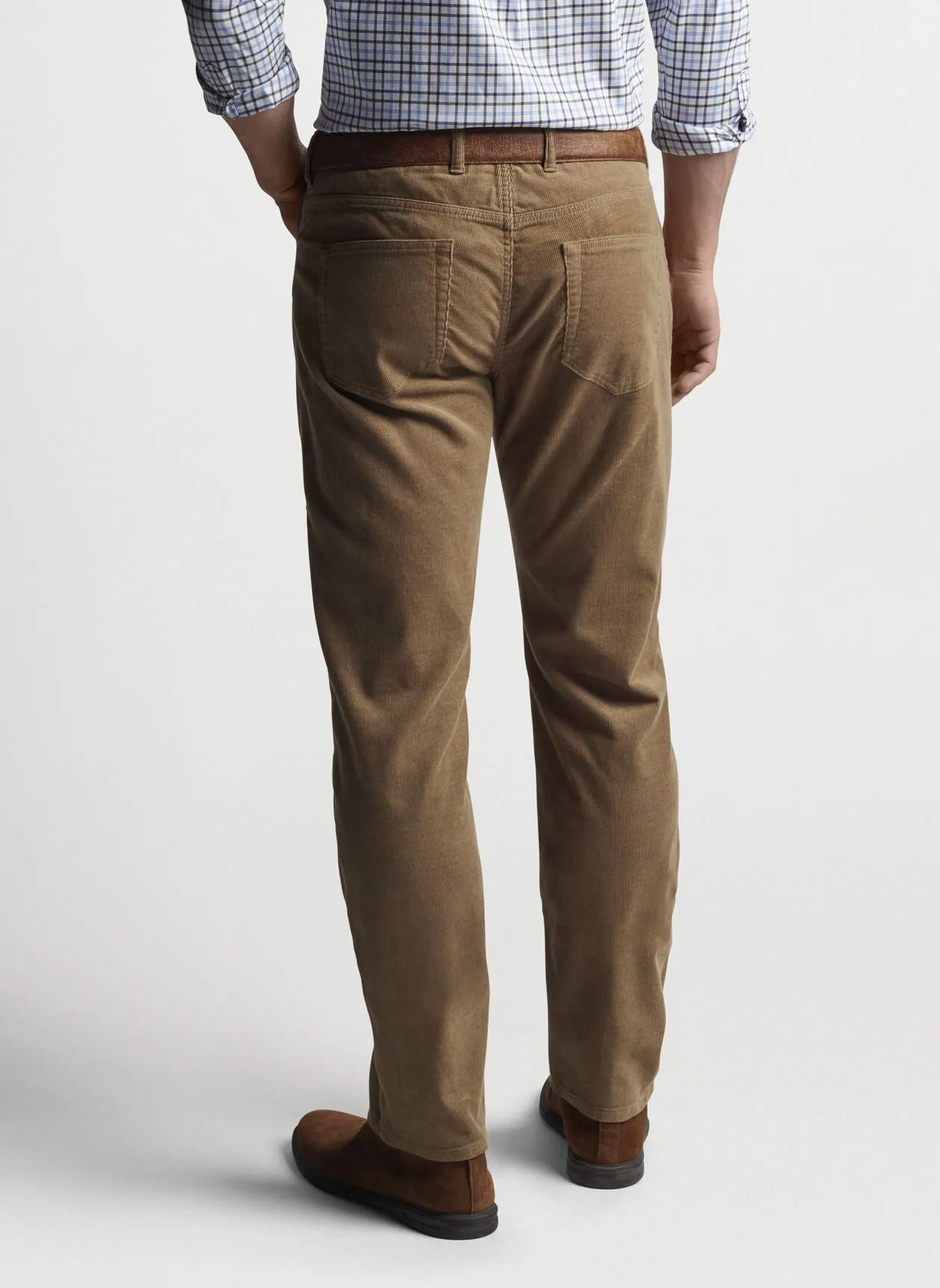 Superior Soft Corduroy Five-Pocket Pant- Khaki