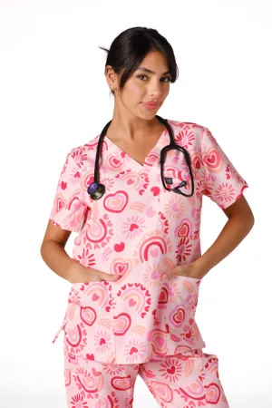 Sweet Heart Scrub Set (Cotton)