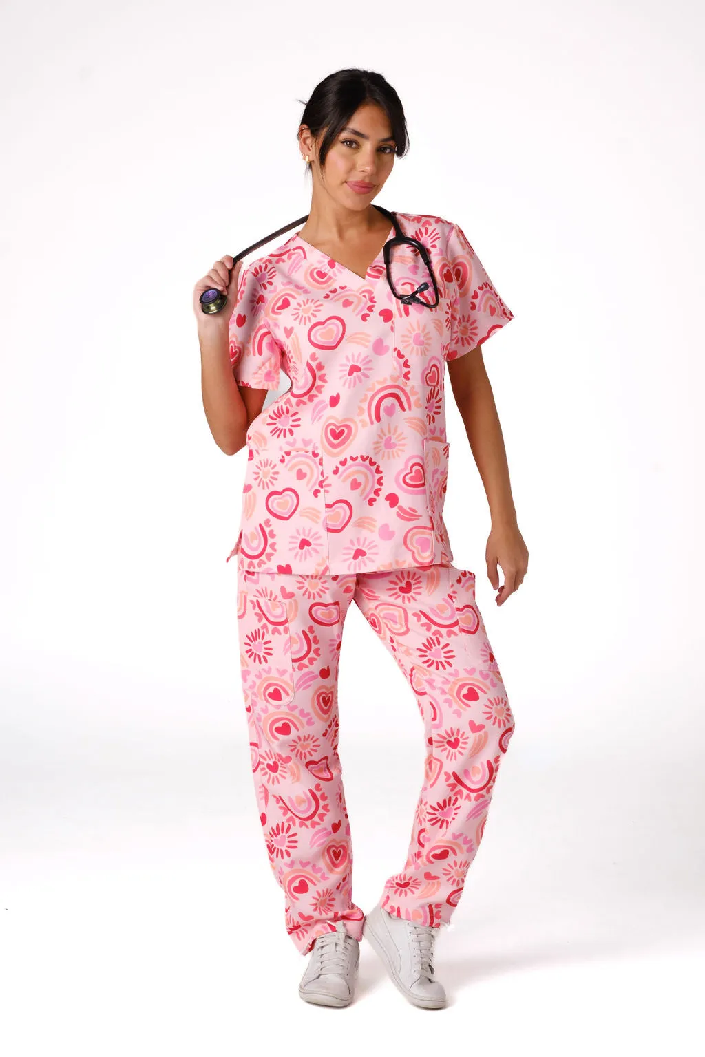 Sweet Heart Scrub Set (Cotton)