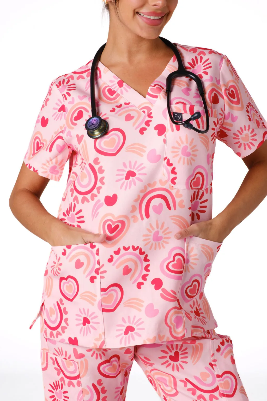 Sweet Heart Scrub Set (Cotton)