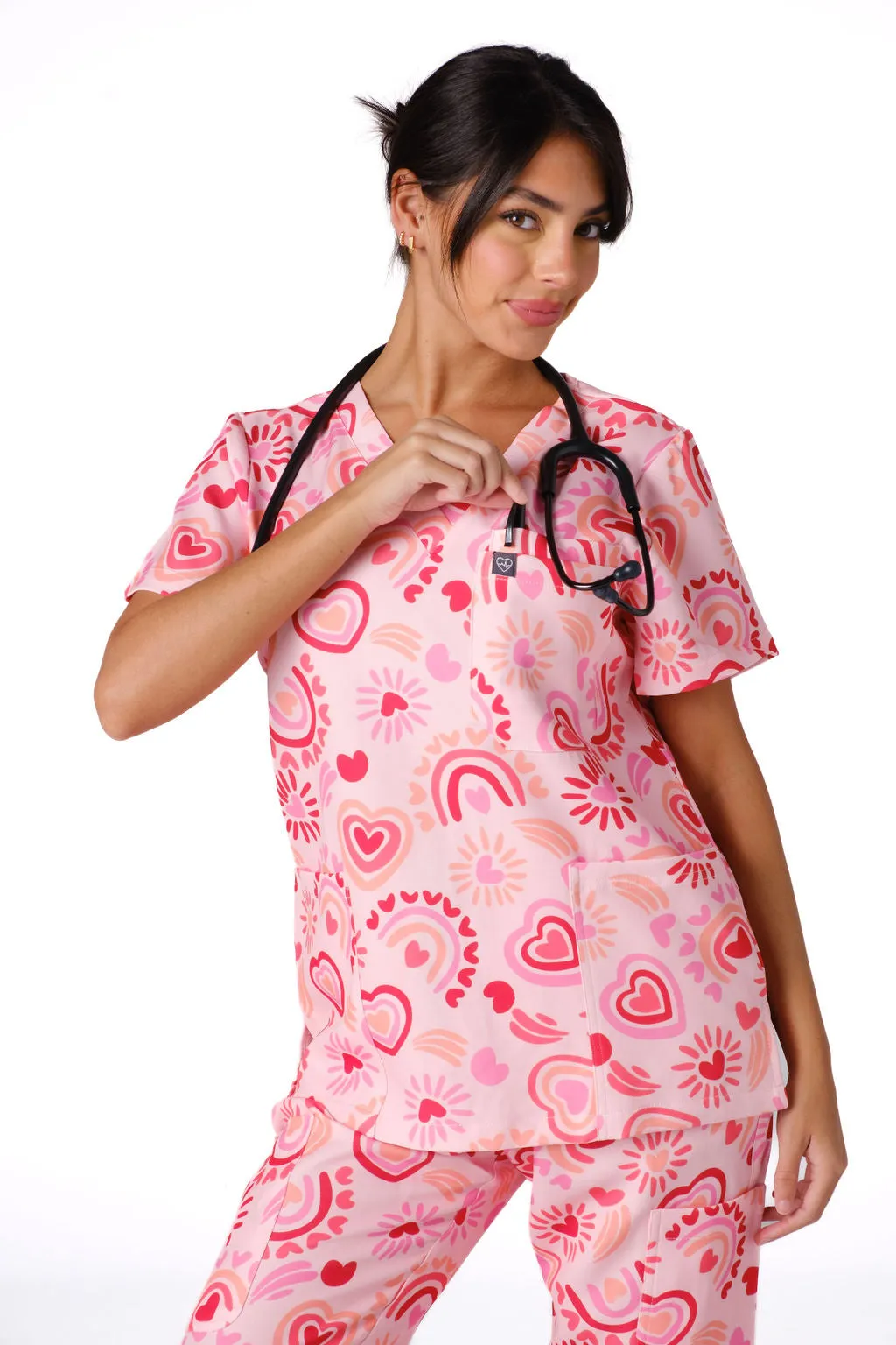 Sweet Heart Scrub Set (Cotton)