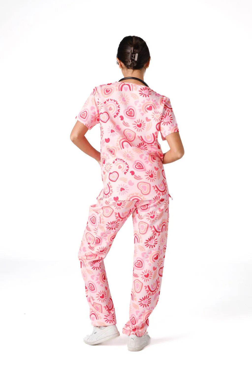 Sweet Heart Scrub Set (Cotton)