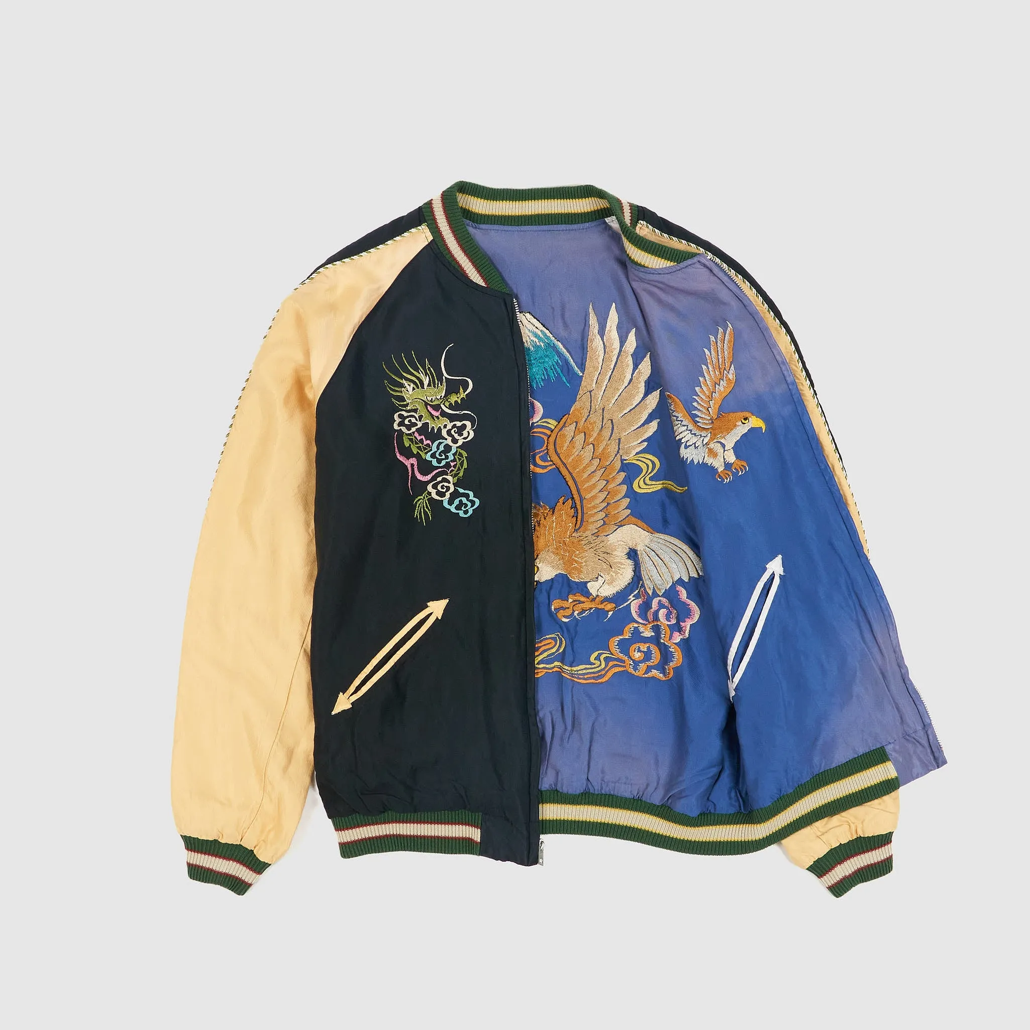 Tailor Toyo Eagle-Dragon Reversible Souvenir Jacket Blouson