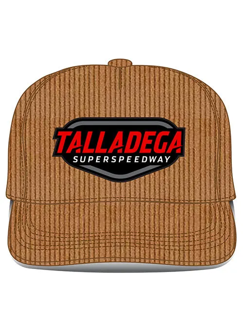 Talladega Khaki Corduroy Hat