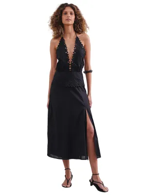 Tara Detail Midi Dress ::RET