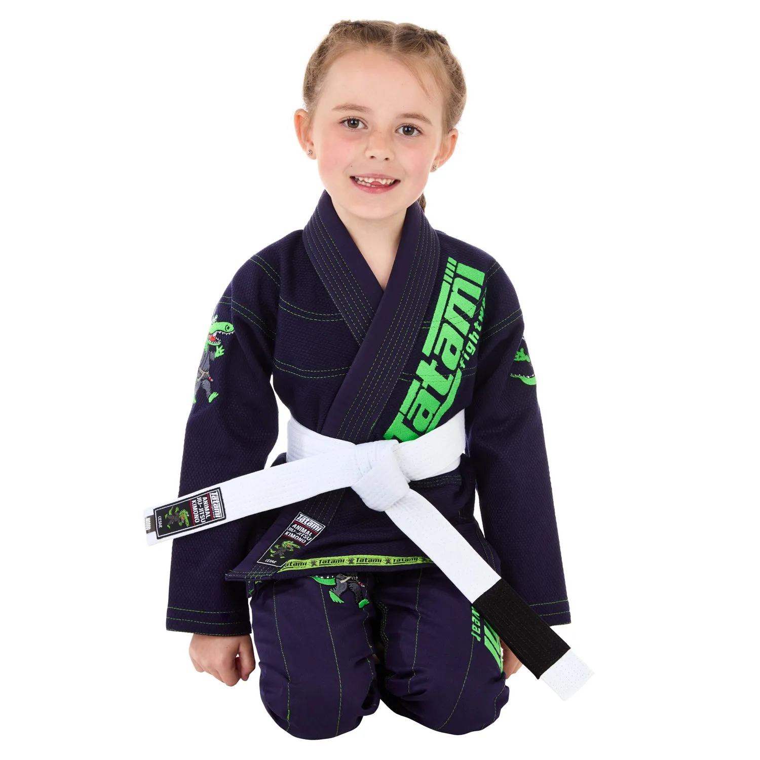 TATAMI MEERKATSU (UNISEX) KIDS ANIMAL GI - Navy Blue