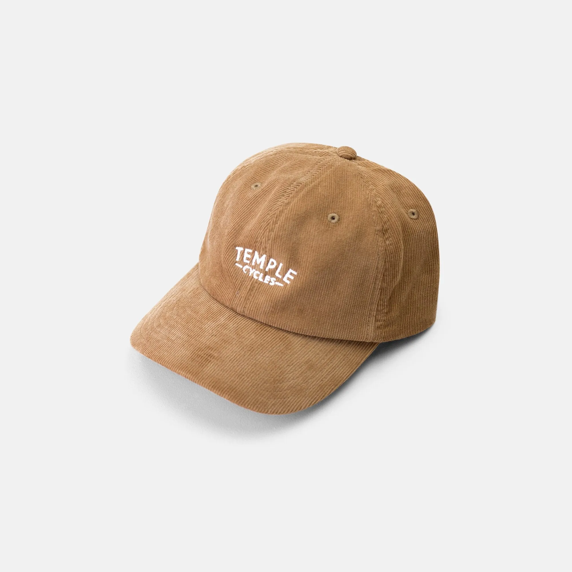 Temple Corduroy Cap - Camel