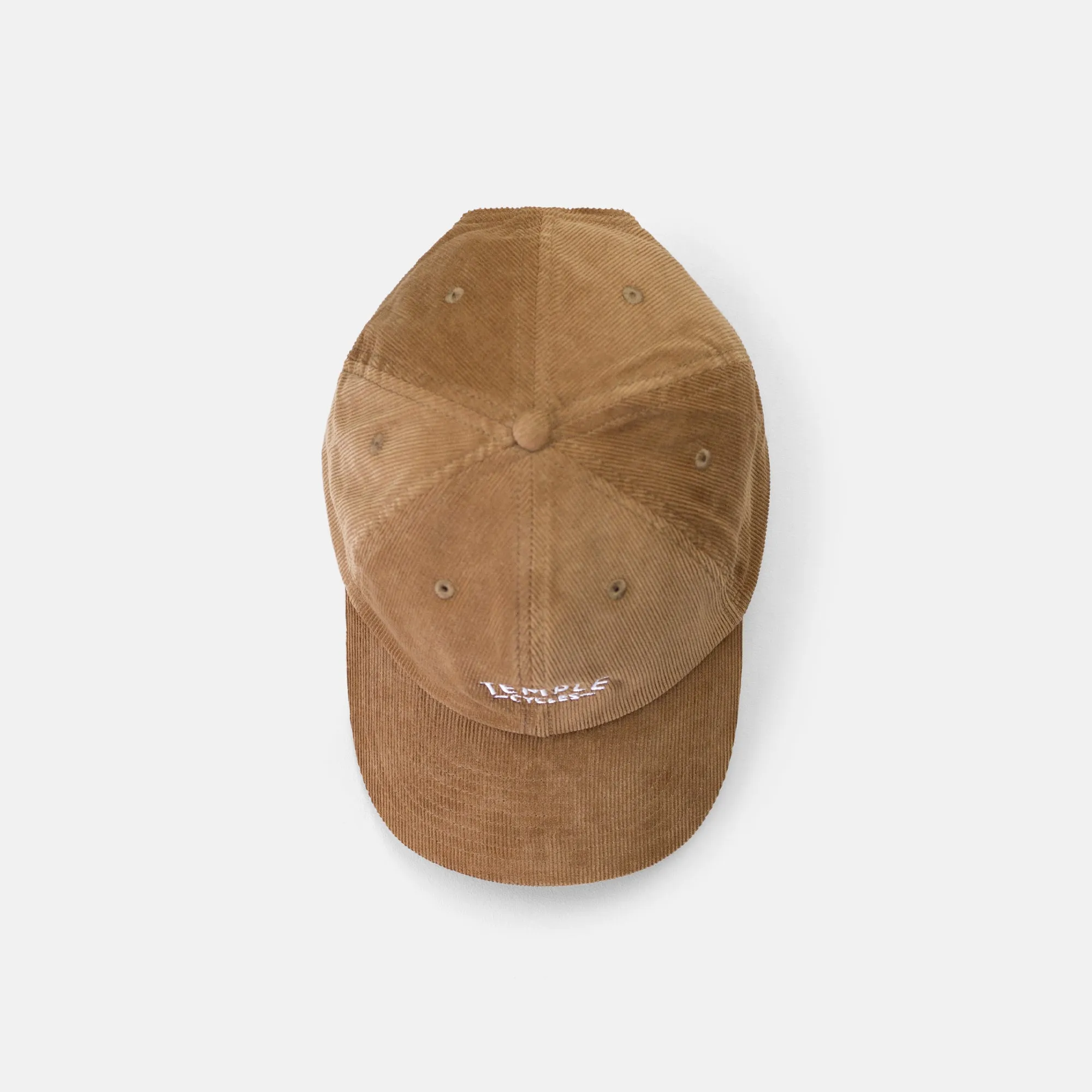 Temple Corduroy Cap - Camel