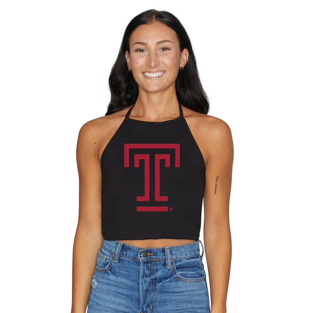 Temple Owls Black Halter