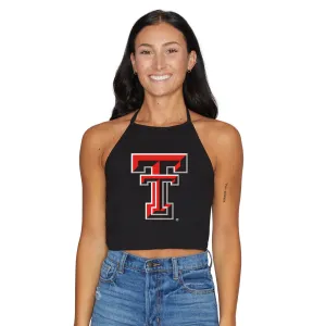 Texas Tech Black Halter Top