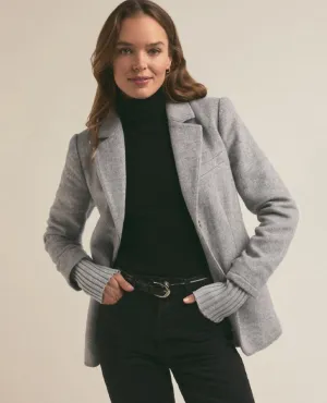 The City Blazer Ice Grey
