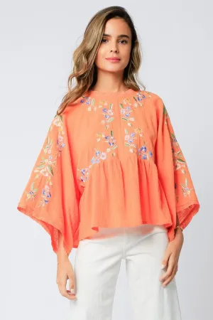 The Emilia top- Orange