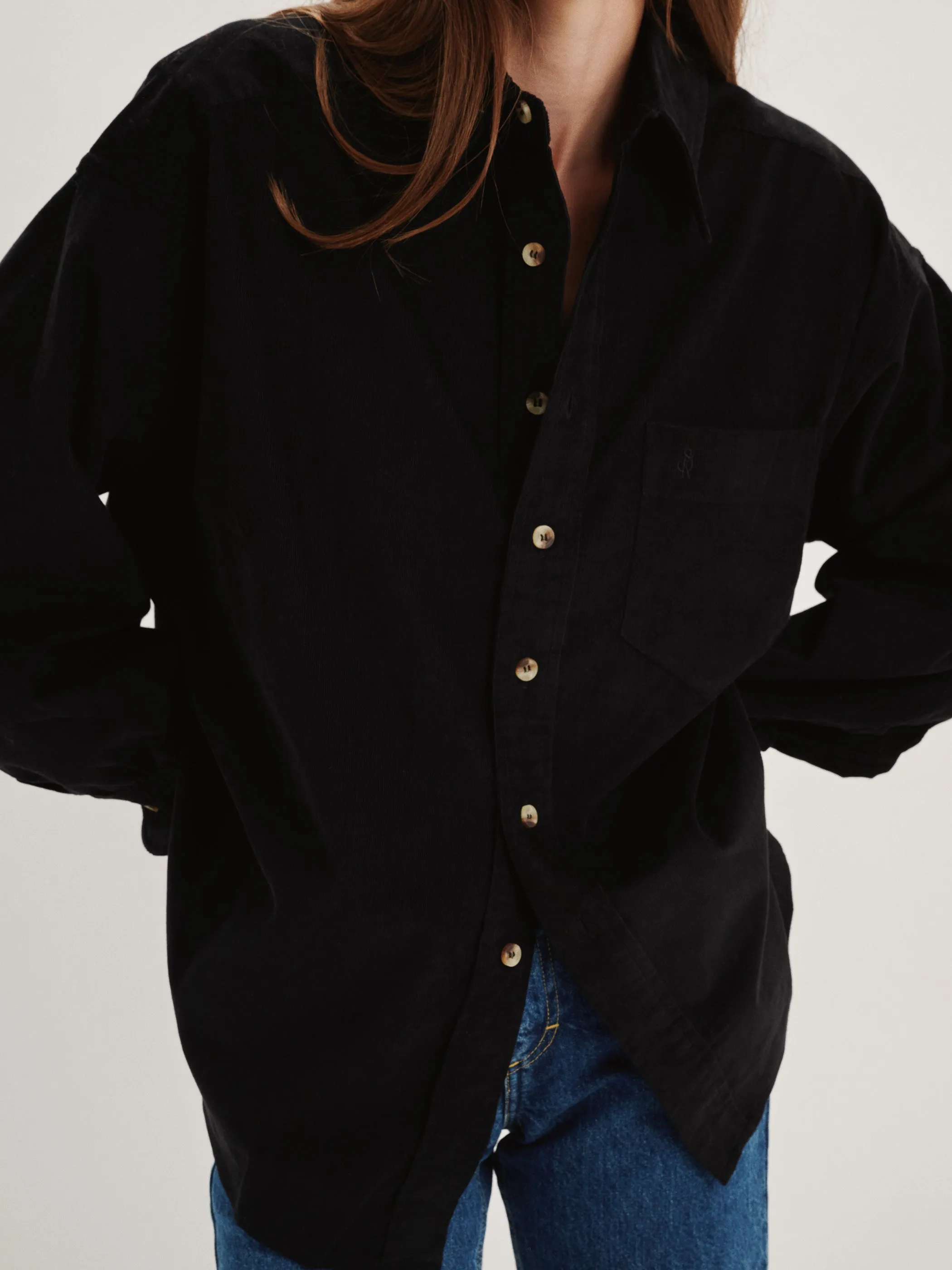 The Kappa Button-Up Shirt in Corduroy