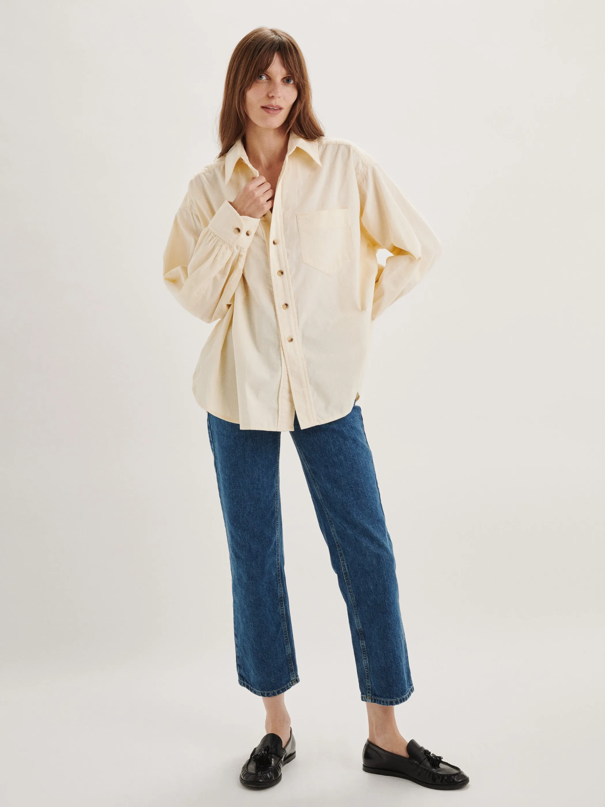 The Kappa Button-Up Shirt in Corduroy