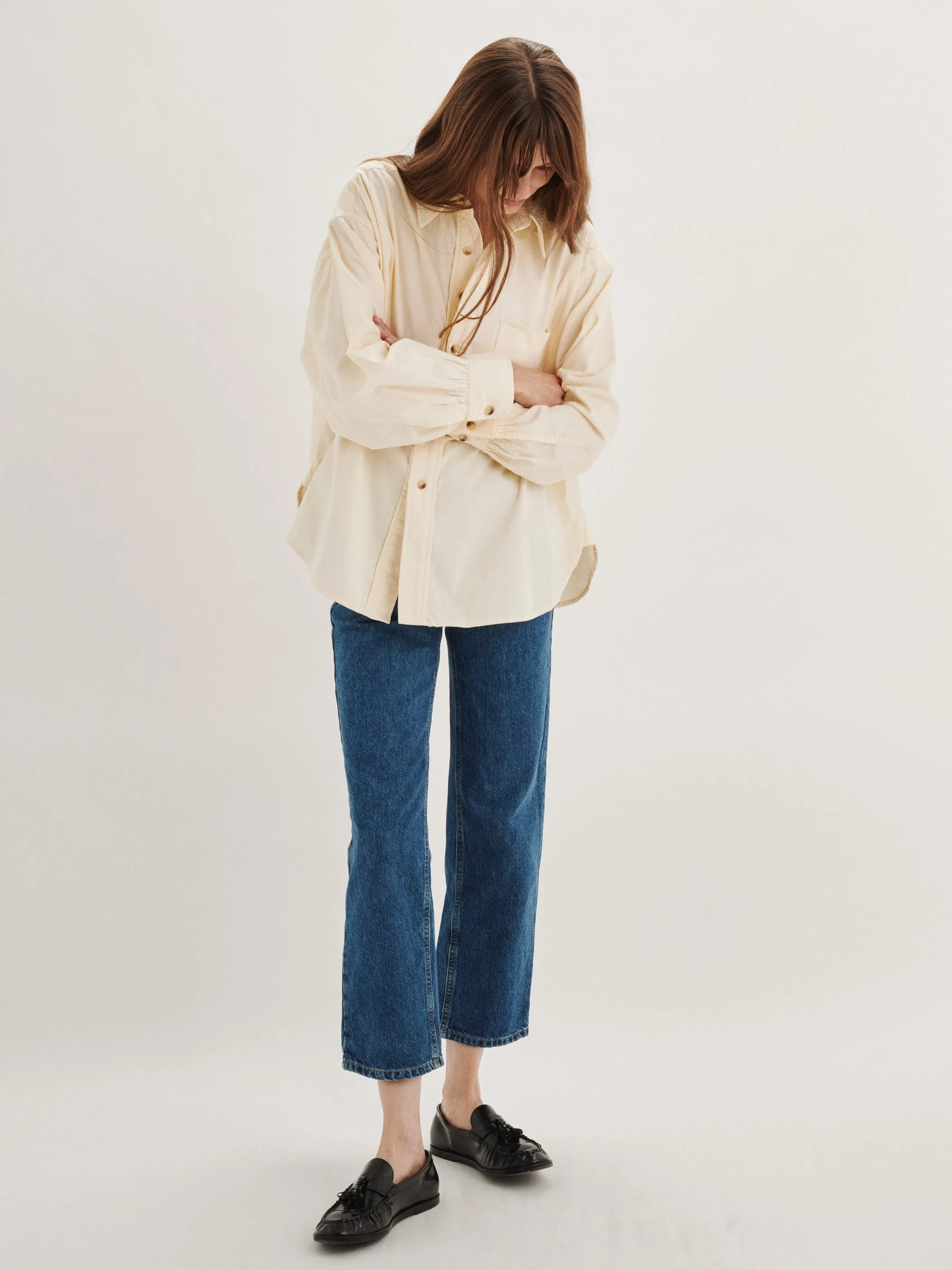 The Kappa Button-Up Shirt in Corduroy