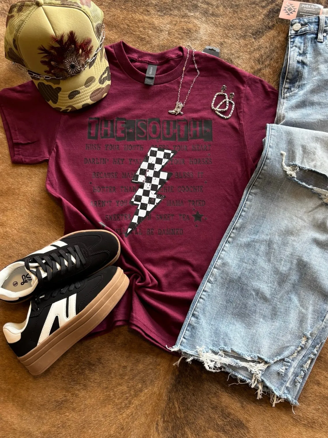 The South Lightning Bolt Graphic