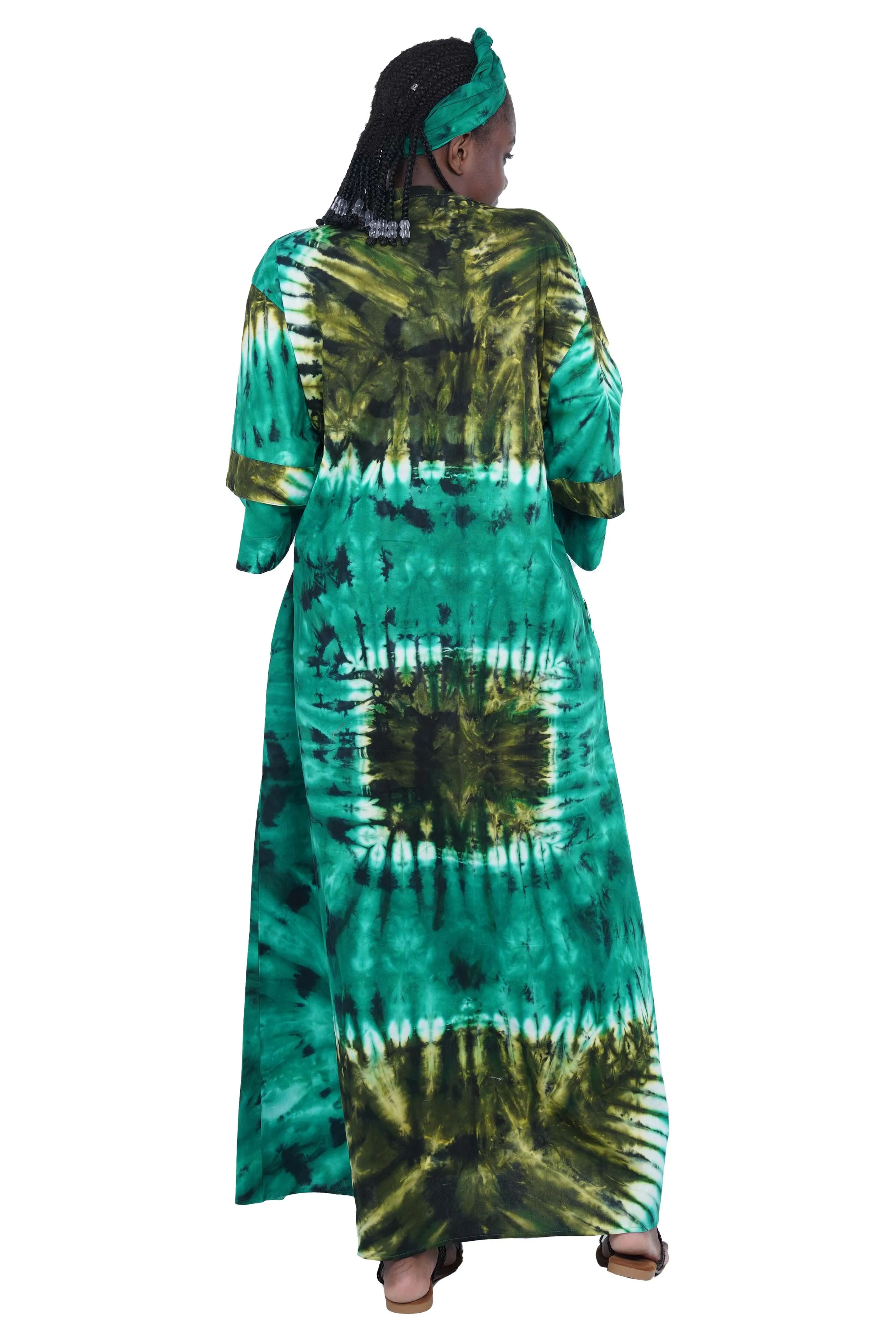 Tie & Dye Long Duster | Robe | Kimono