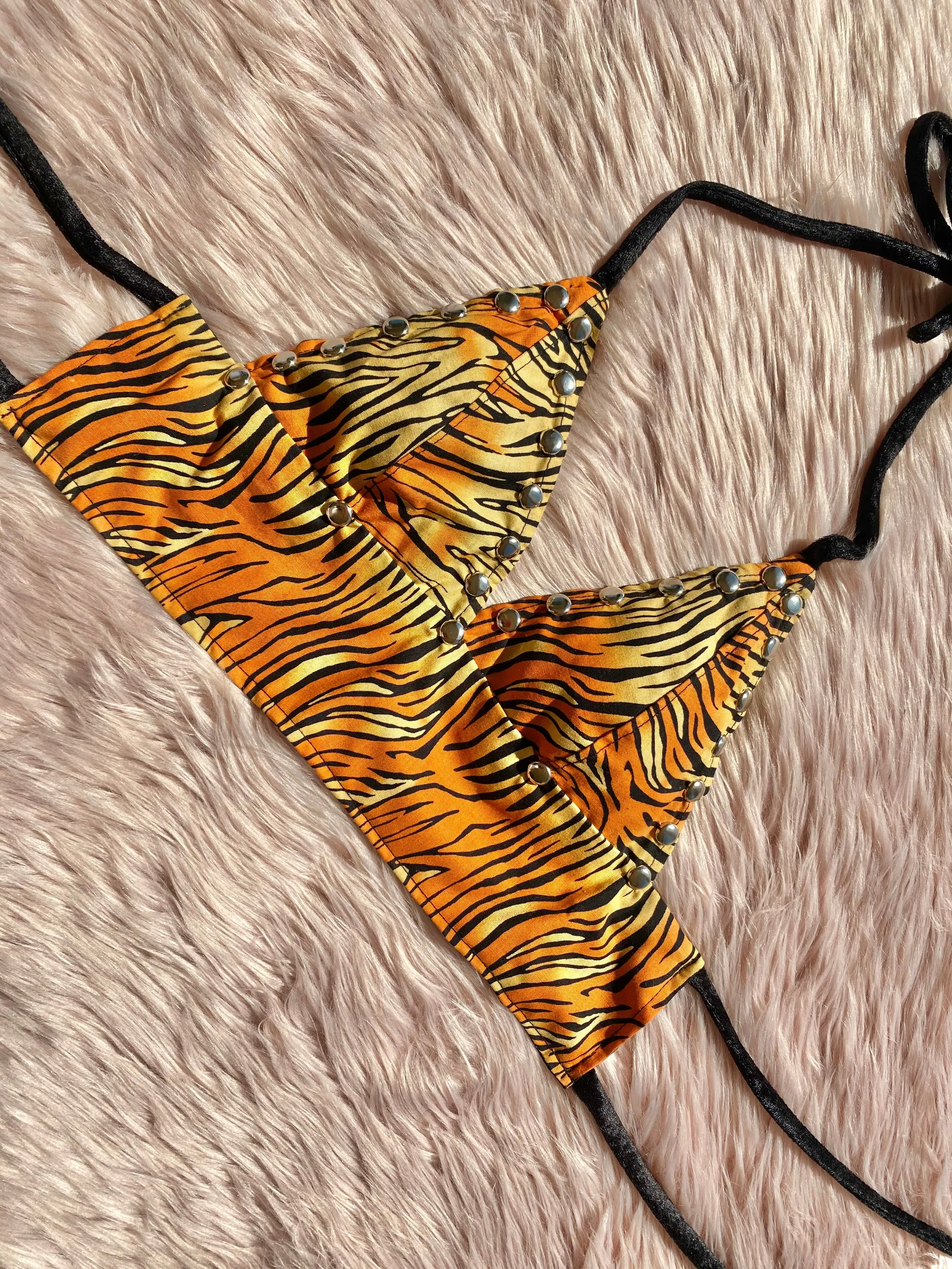 Tigress Studded Halter
