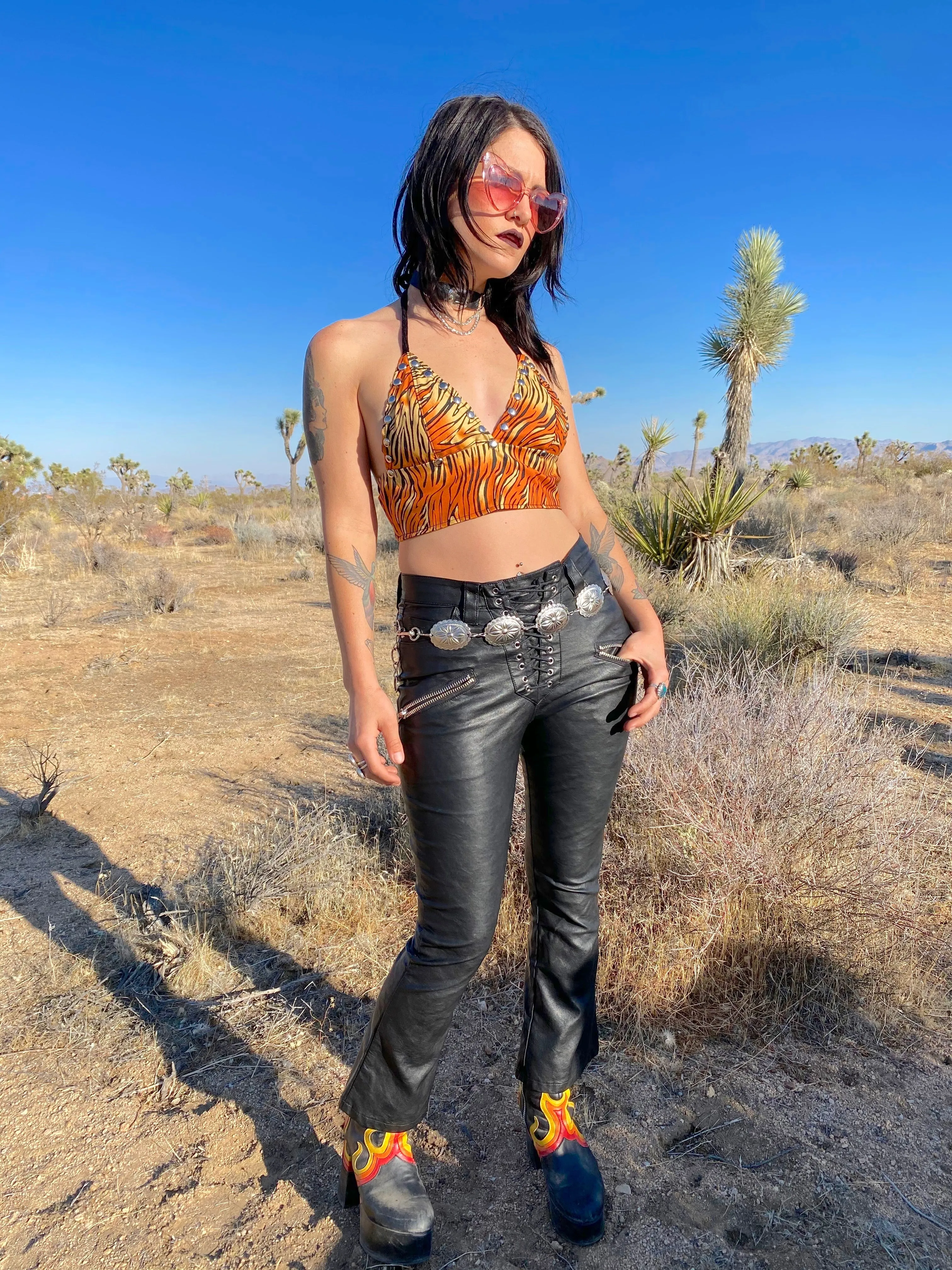 Tigress Studded Halter