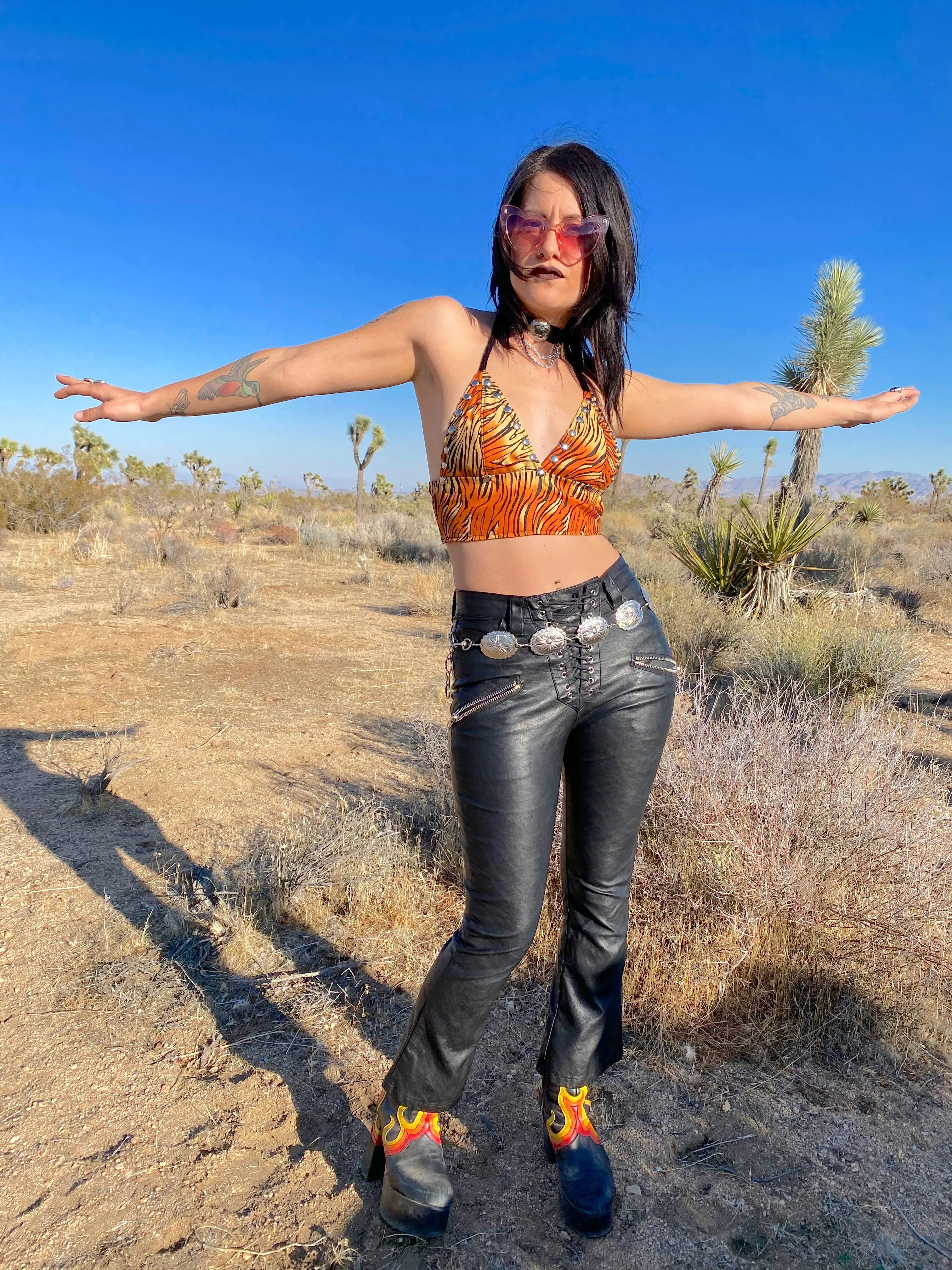 Tigress Studded Halter