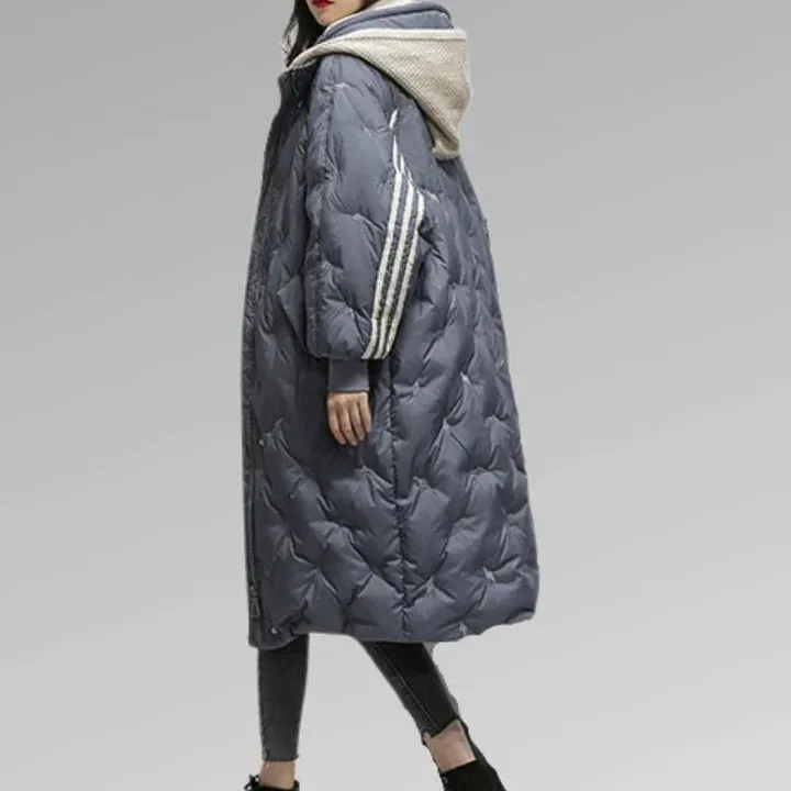Tirivia - long down jacket for ladies