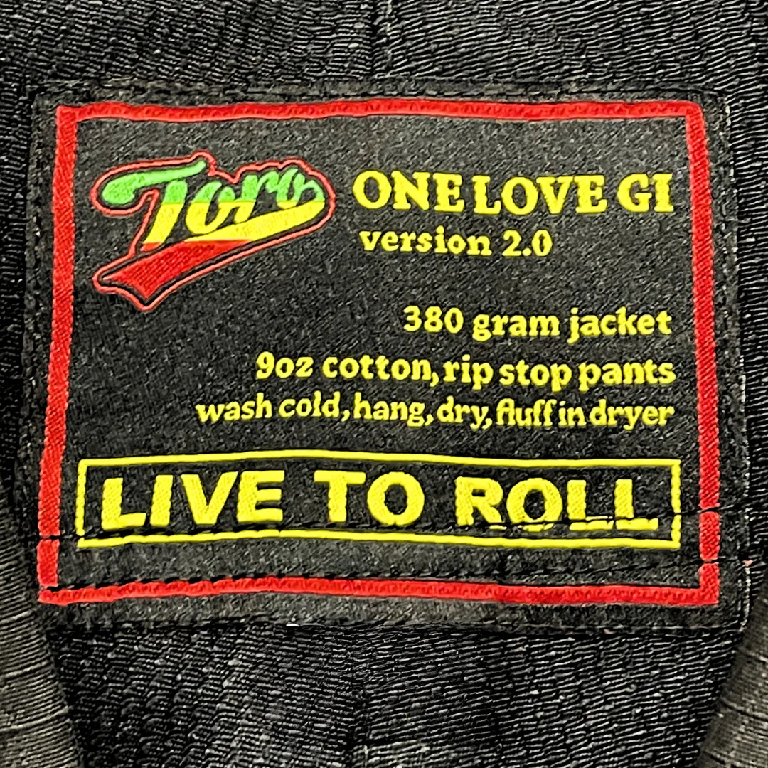 Toro "One Love 2.0" 380 gram RASTA Jiu Jitsu Gi IBJJF Legal