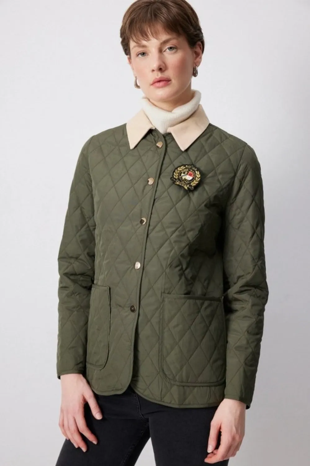 TOUCHE PRIVE PRIVATE BENJAMIN QUILTED JACKET