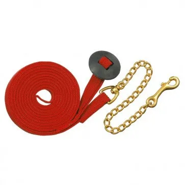 Tough-1 German Cord Cotton Lunge Line w/ Heavy Chain