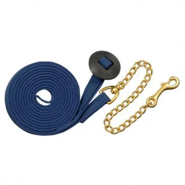 Tough-1 German Cord Cotton Lunge Line w/ Heavy Chain