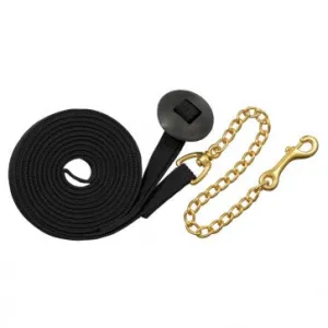 Tough-1 German Cord Cotton Lunge Line w/ Heavy Chain