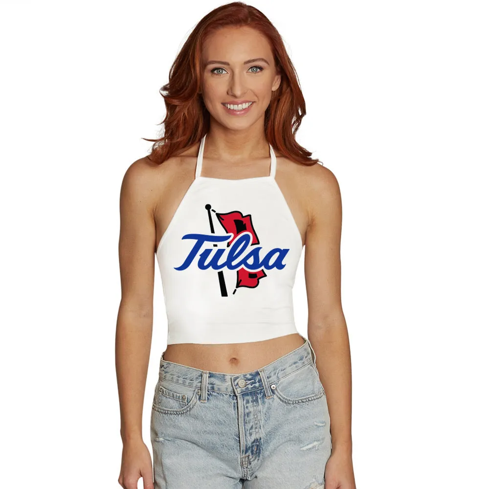 Tulsa White Halter Top