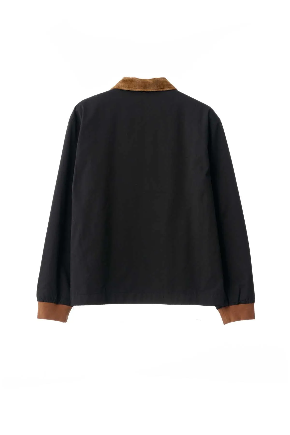 TWO TONE WORK JACKET - Black