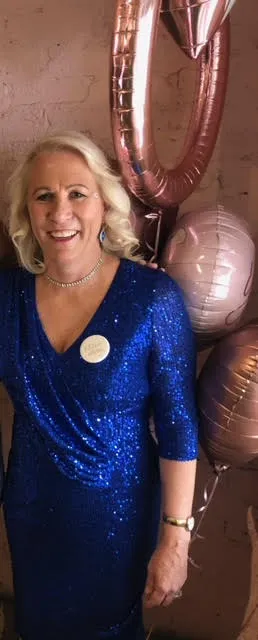 Unity Royal Sequin Dress