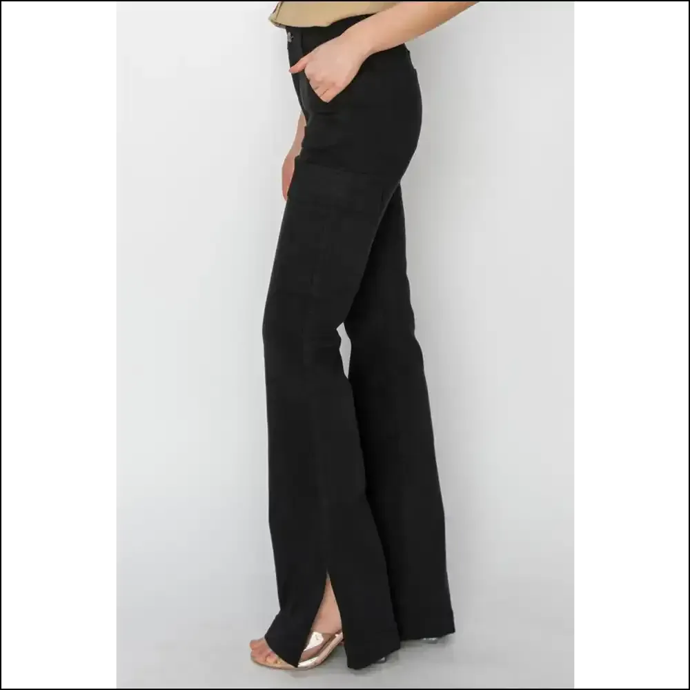 Unleash your Inner Sass with Risen Cargo Bootcut Jeans - Confidence Overload! 💥👖