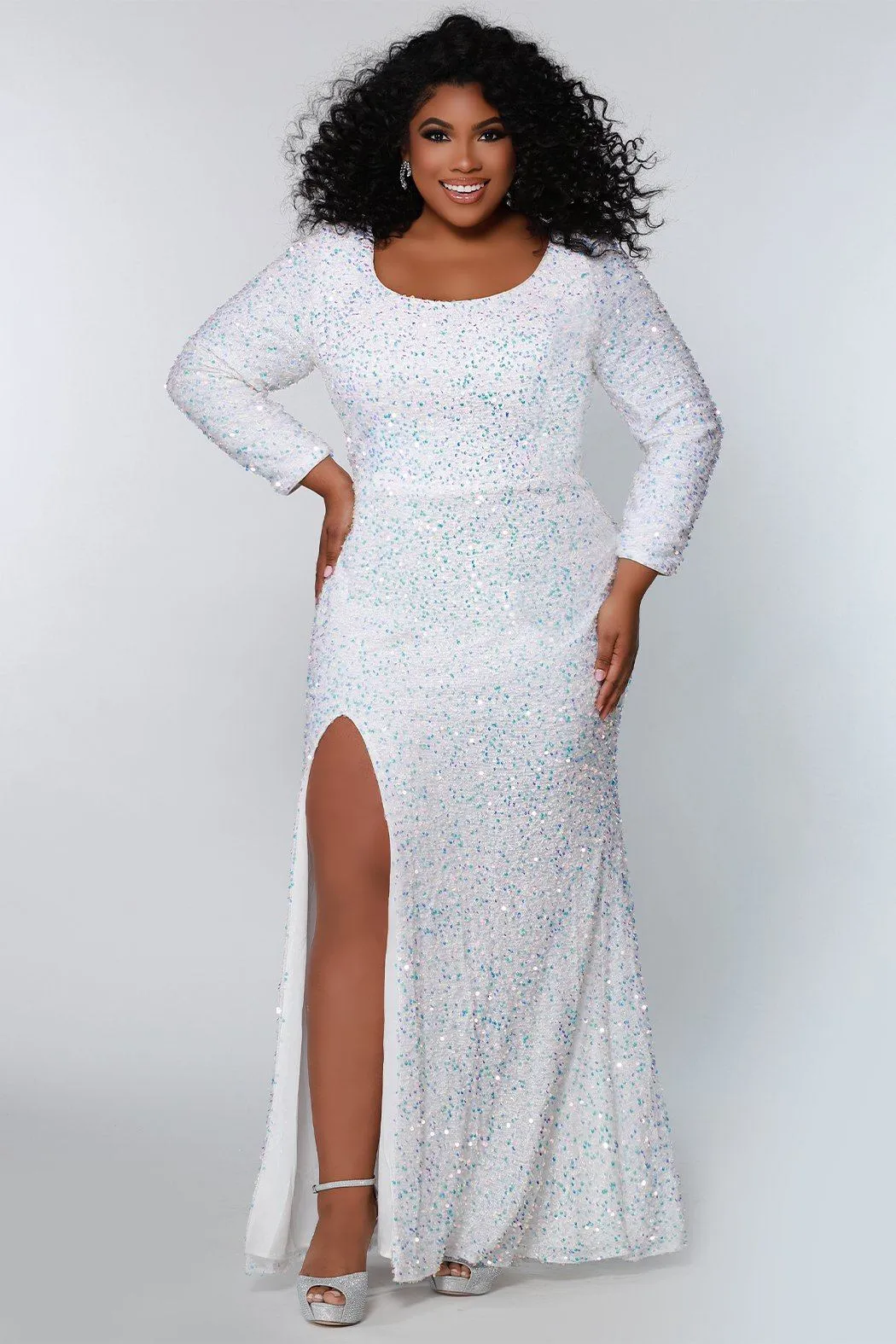 Unmistakable Plus Size Evening Dress