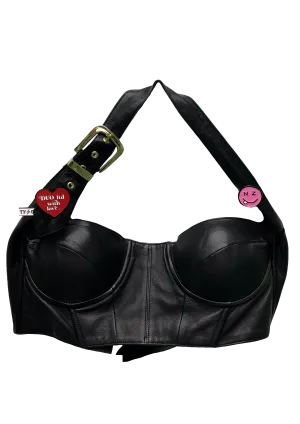 Upcycled Adjustable Halter Top