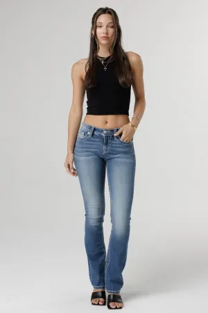 Vernal Fleur De Lis Bootcut Jeans