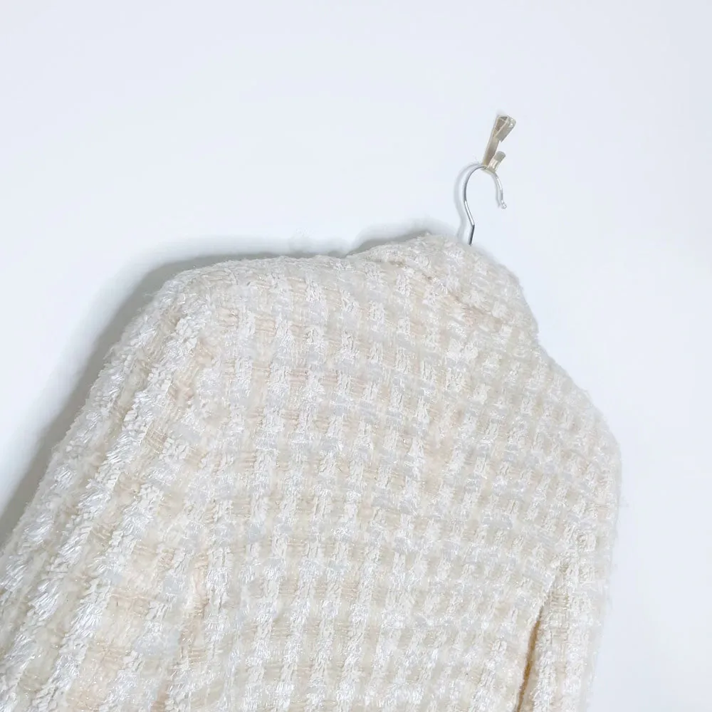 vintage 80s escada wool-blend snow queen jacket