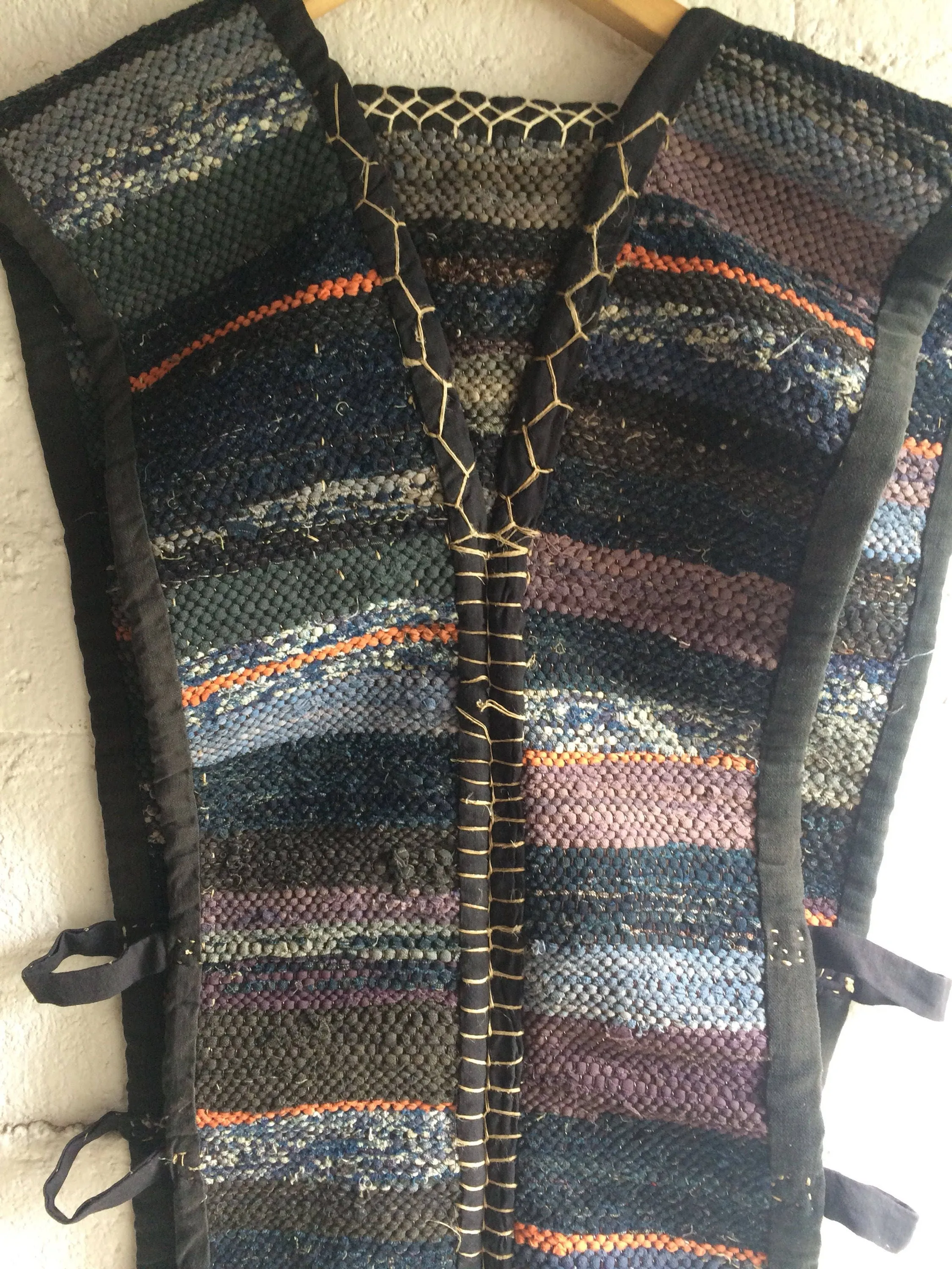 Vintage Japanese Farmers Boro Vest Early 1900's