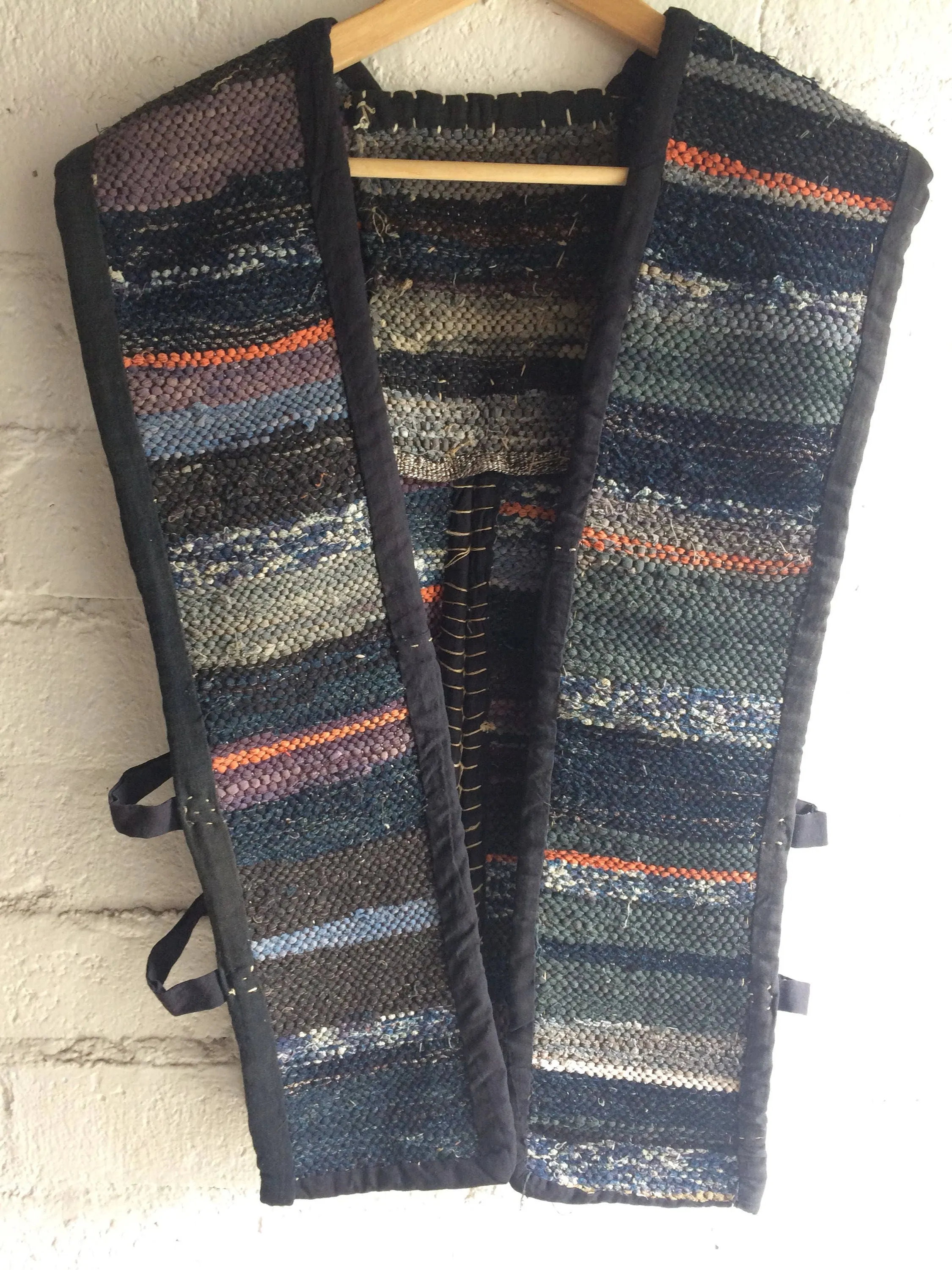 Vintage Japanese Farmers Boro Vest Early 1900's