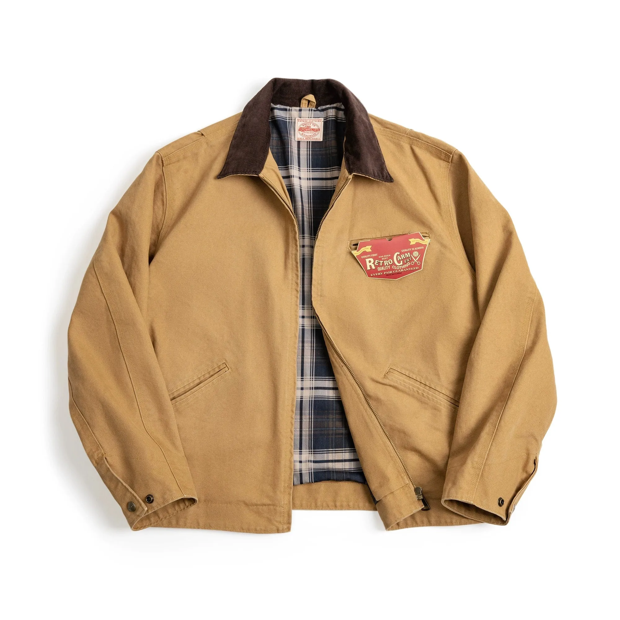 Vintage Lightweight Zip-up Jacket