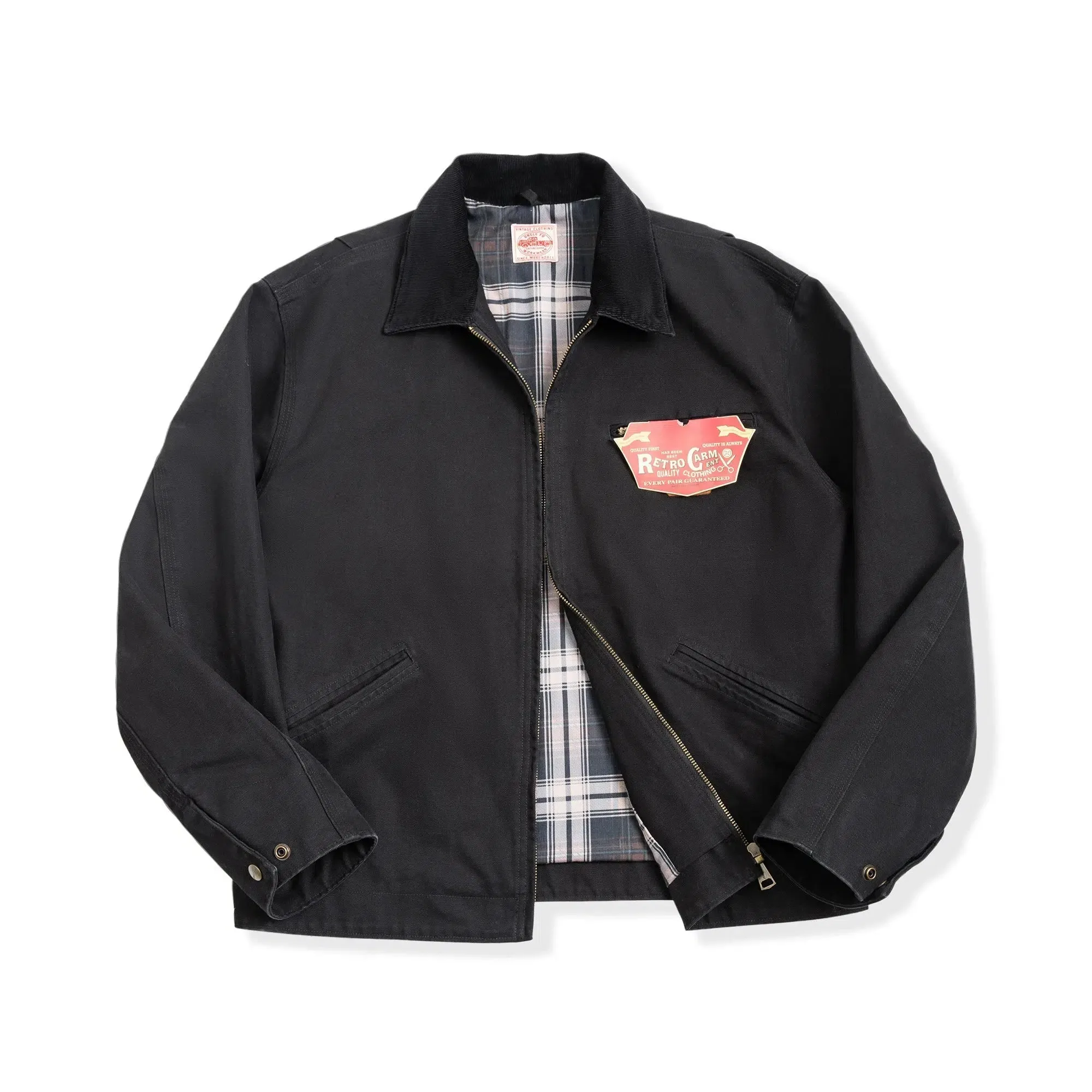 Vintage Lightweight Zip-up Jacket