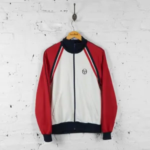 Vintage Sergio Tacchini Tracksuit Top - Red/White - S