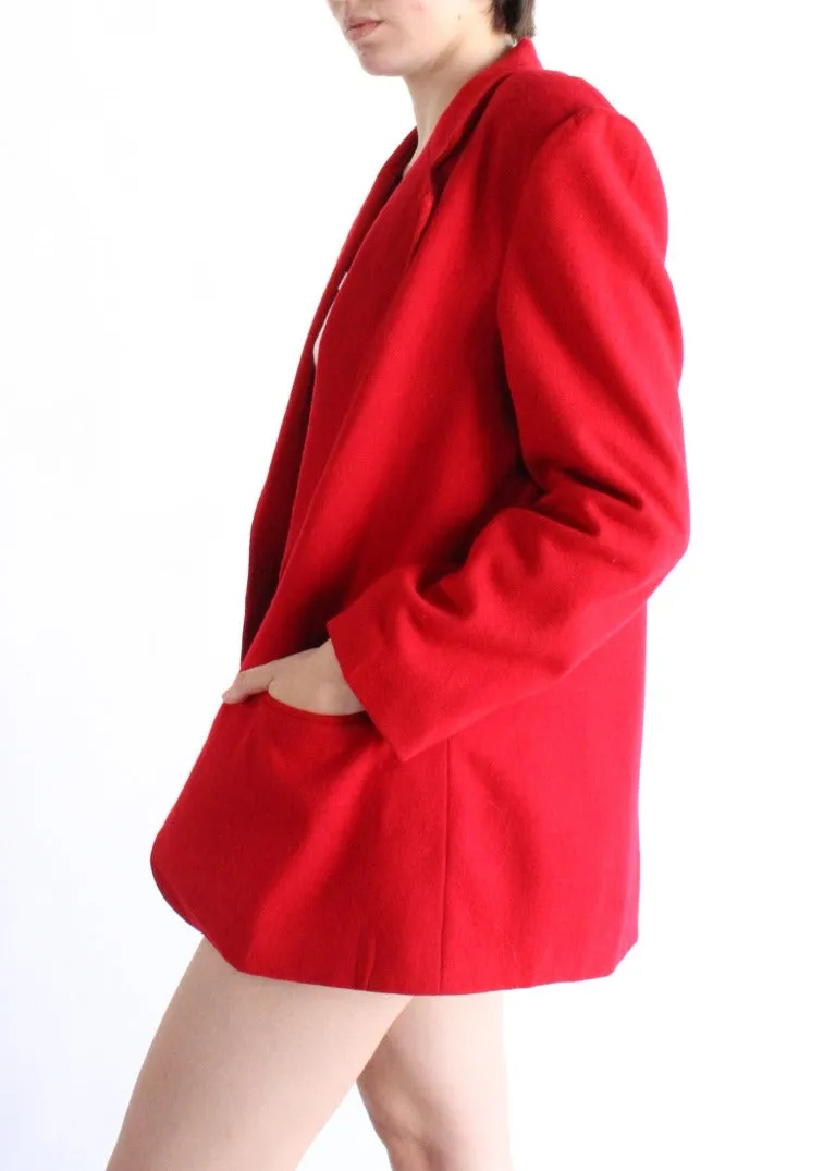 Vintage Wool Blazer S0078