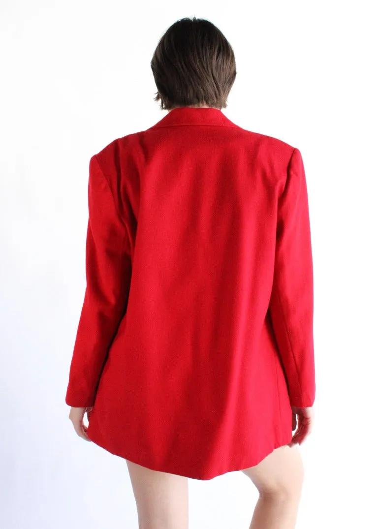 Vintage Wool Blazer S0078