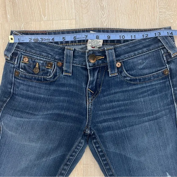 Vintage Y2K True Religion Low Rise Jeans Becky Bootcut Style