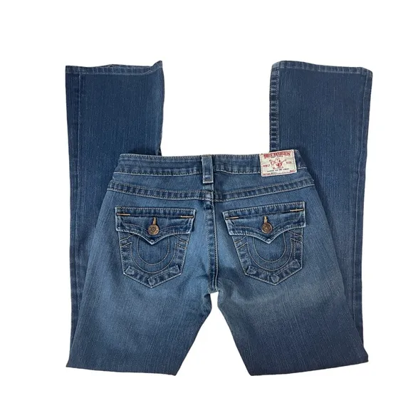 Vintage Y2K True Religion Low Rise Jeans Becky Bootcut Style