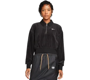 W Nike Velour 1/4 Zip