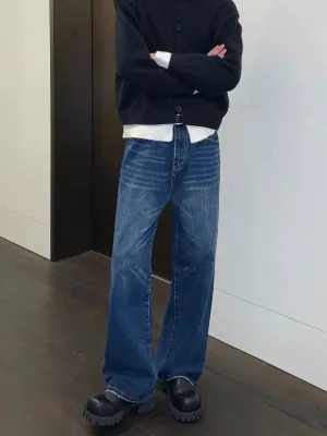 Washed Distressed Jeans
