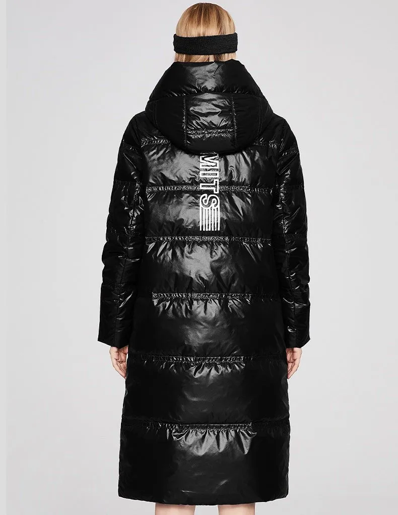 Waterproof Long Warm Puffer Jacket Womens